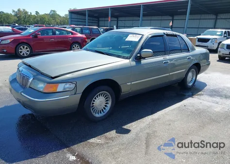 2000 Mercury Grand Marquis Ls z USA, uszkodzony, nr VIN 2MEFM75W8YX637010